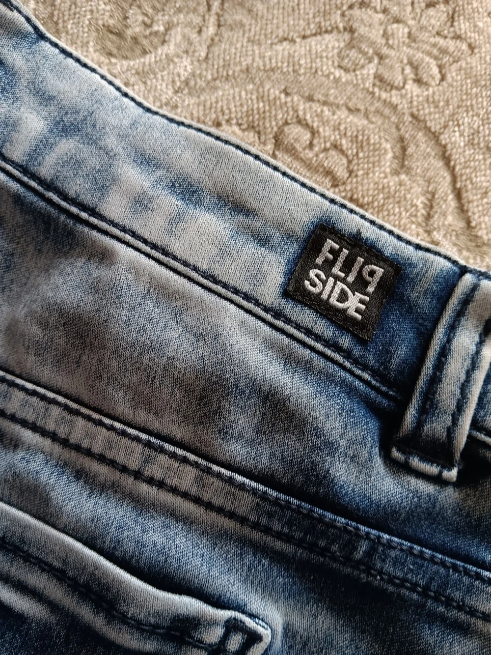 Women’s Reversable Denim Shorts By Flipside